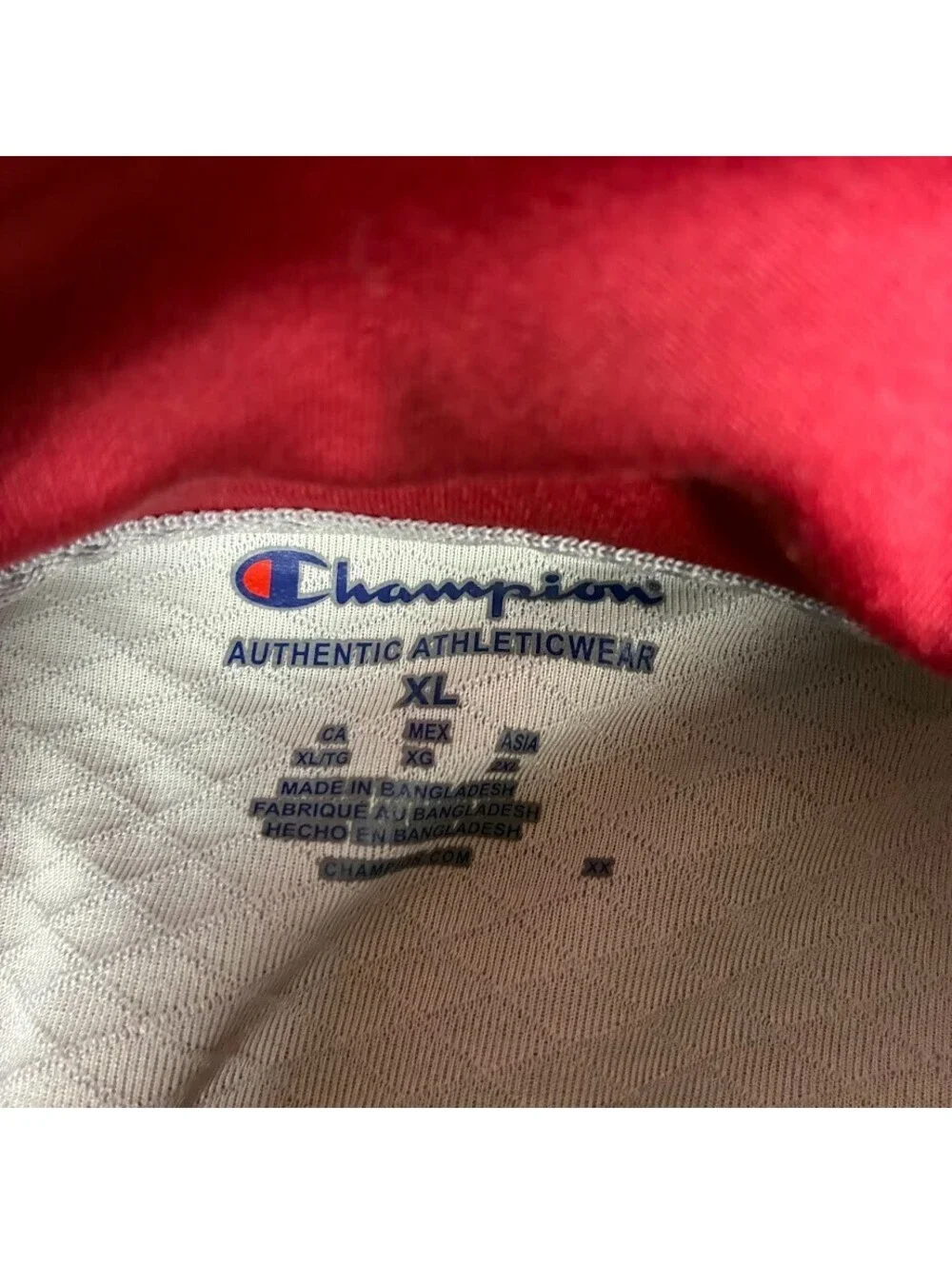 Champion Washington State Cougars Quarter Zip Pullover Mens Size XLarge Grey